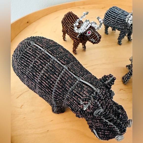 Handcrafted Beaded Animal Figurines - Picture 15 of 16